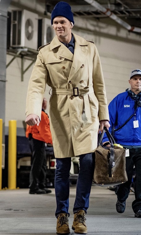 Tom Brady Trench Coat