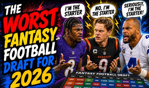 The worst fantasy football draft