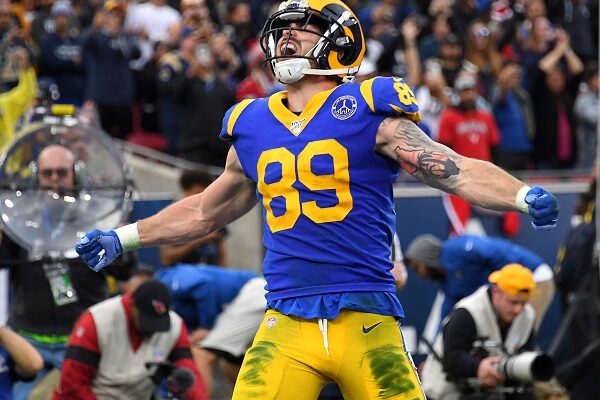 Rams re-sign TE Tyler Higbee for 4 years through 2023