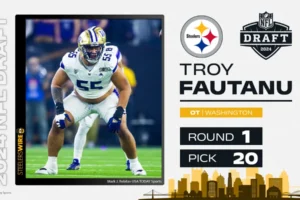 Troy Fautanu - Steelers Rookie Forecast - Featured Image