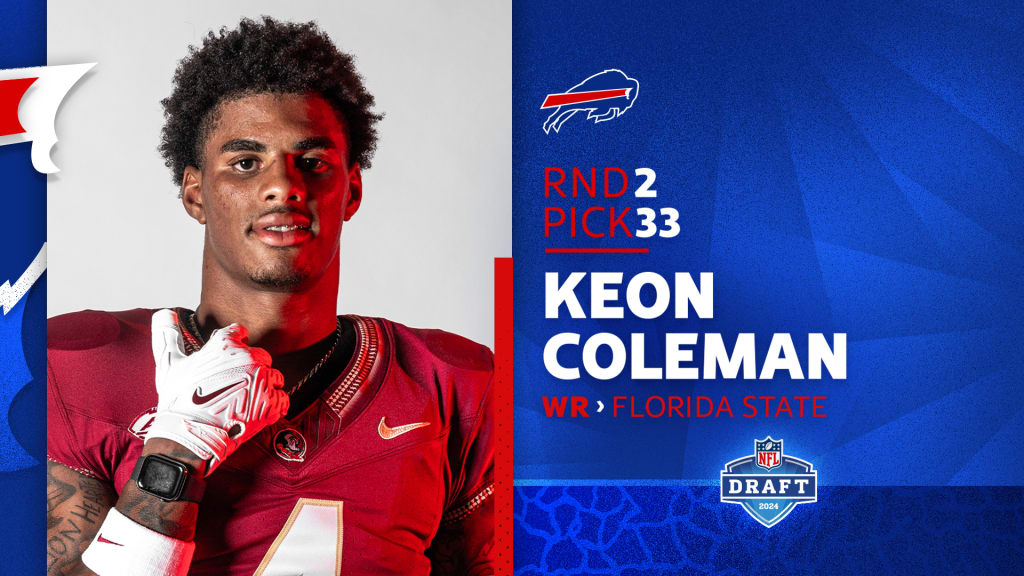 Keon Coleman, WR - Bills Rookie Forecast