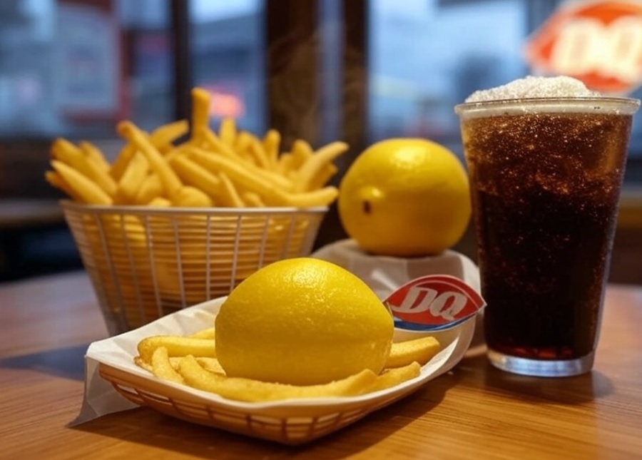 Dairy Queen lemon french fries